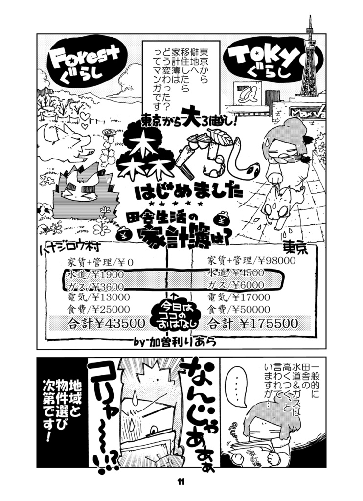 【zip】森ぐらしはじめました・1