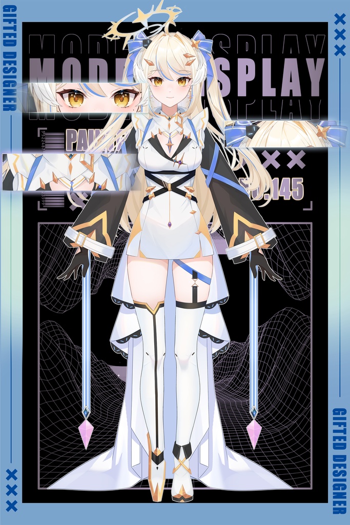 【live2dモデル】纯白的天使/VtubeStudio対応