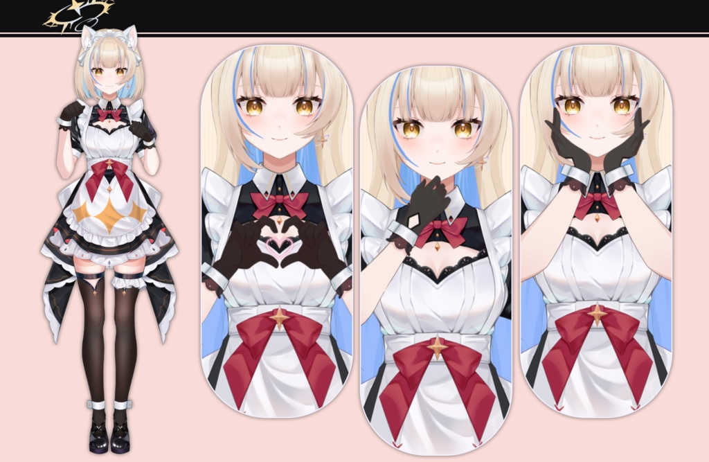 【live2dモデル】纯白的天使/VtubeStudio対応