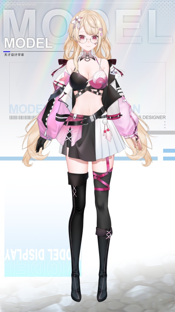 【live2dモデル】デビュー待ちのアイドル【VtubeStudio対応】