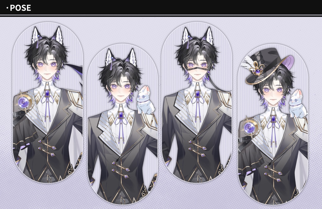 【live2dモデル】オオカミ犬orミルク犬【VtubeStudio対応】