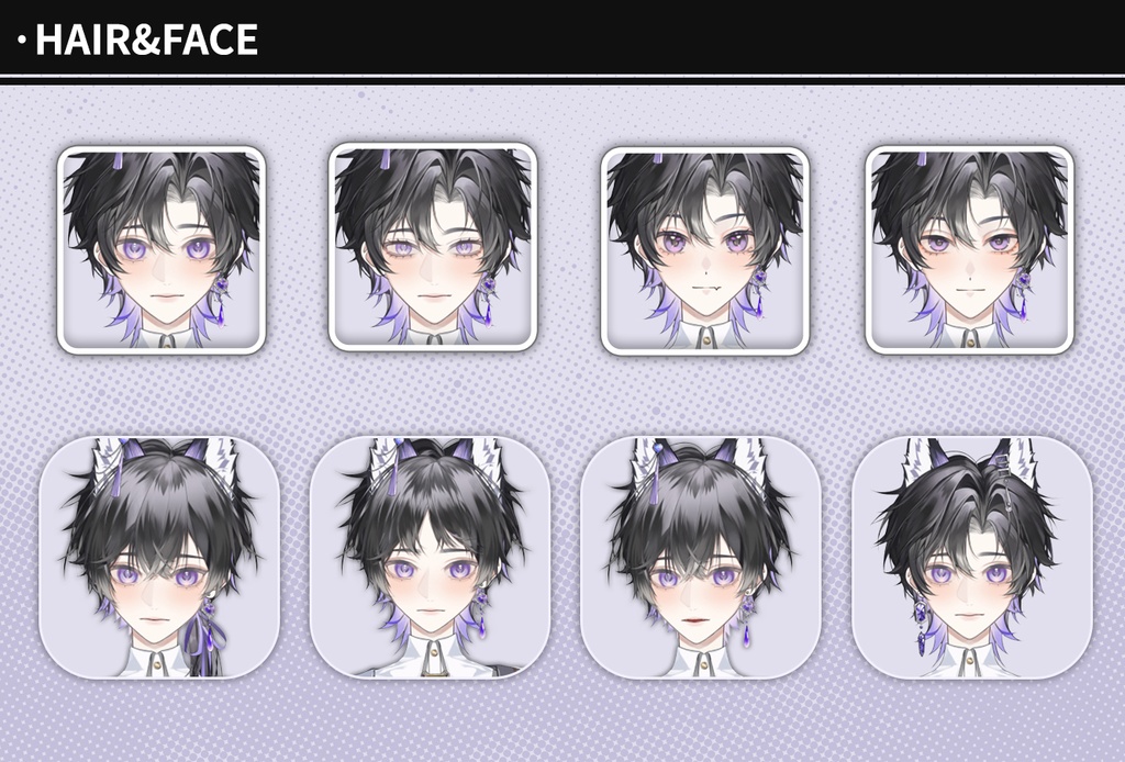 【live2dモデル】オオカミ犬orミルク犬【VtubeStudio対応】