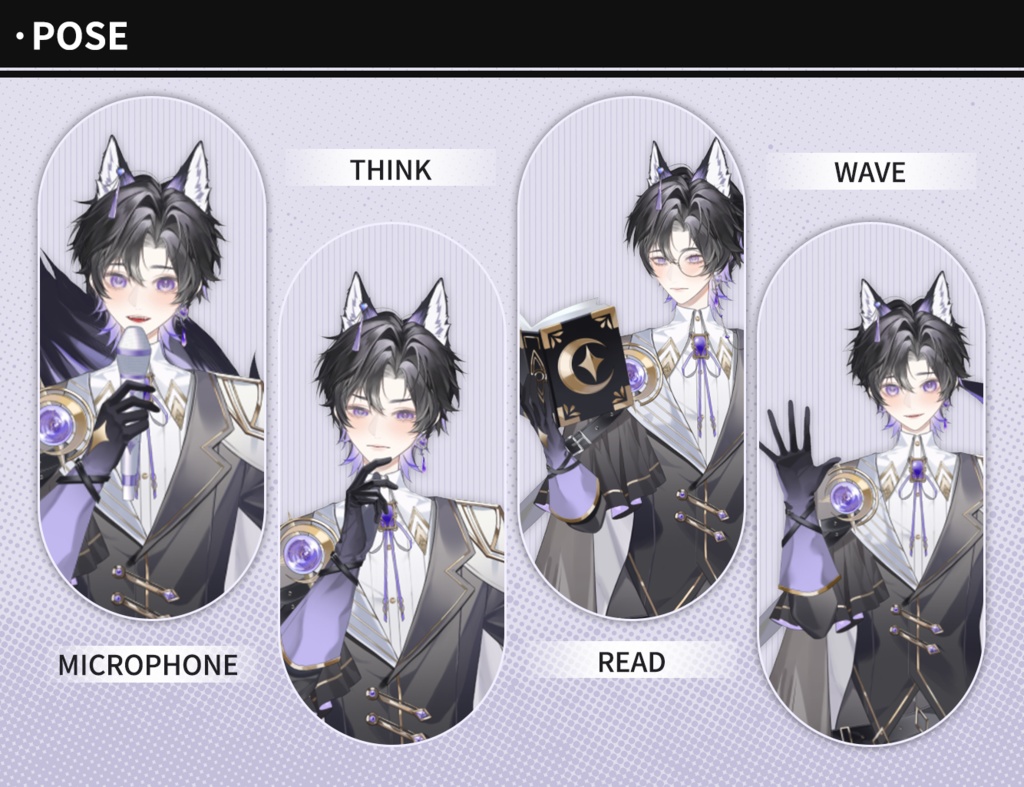 【live2dモデル】オオカミ犬orミルク犬【VtubeStudio対応】