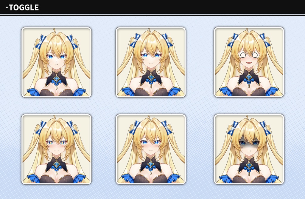 【live2dモデル】異世界のお姫様【VtubeStudio対応】