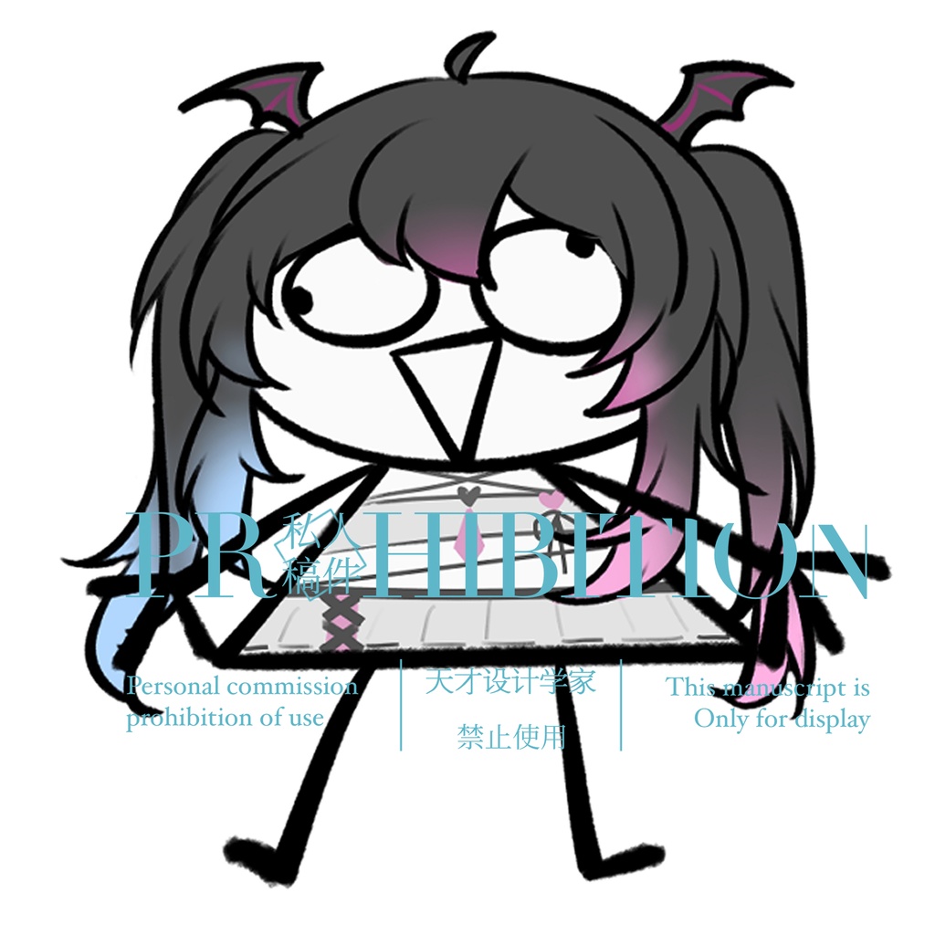 【live2dモデル】マッチ棒人間【VtubeStudio対応】