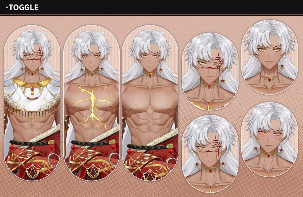 【live2dモデル/live2d model】 ヘリオス/𝑯𝒆𝒍𝒊𝒐𝒔 /VtubeStudio対応