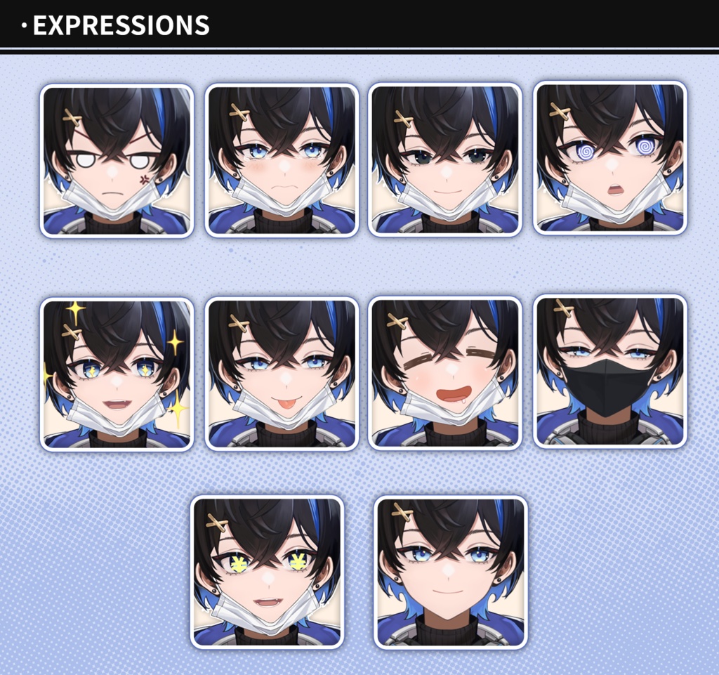 【live2dモデル】DK/男子高校生 1.0/Daily BOY 1.0