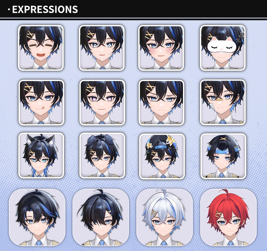 【live2dモデル】DK/男子高校生 2.0/Daily BOY 2.0