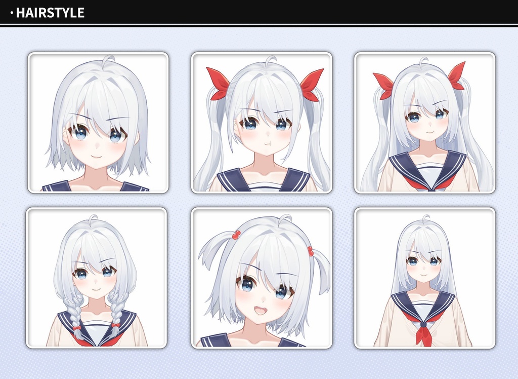 【汎用モデル】女子高校生