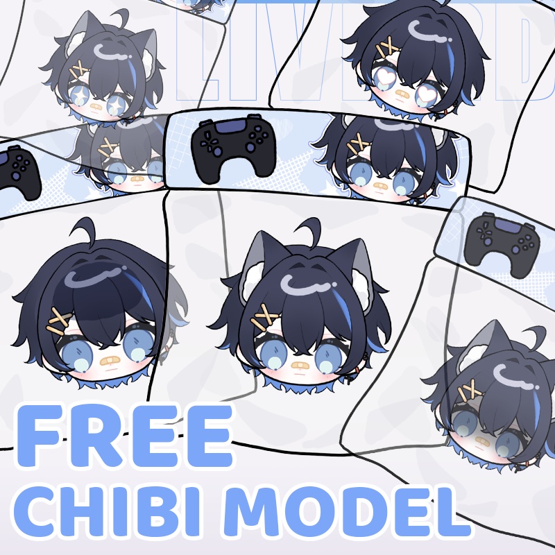 【live2dモデル】CHIBI Daily BOY 1.0