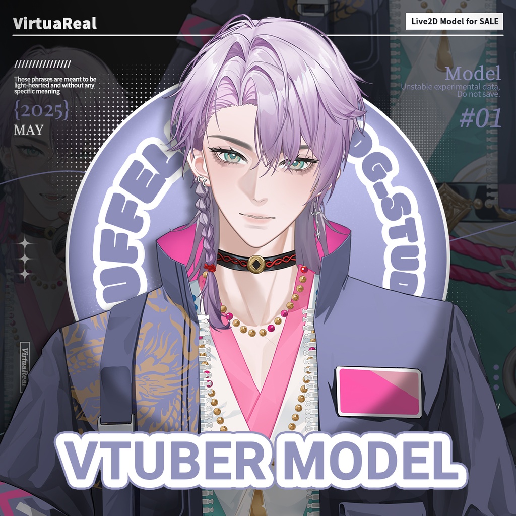 【限定一点】Live2Dモデル：レイヴ・ヴァイオRave Vio