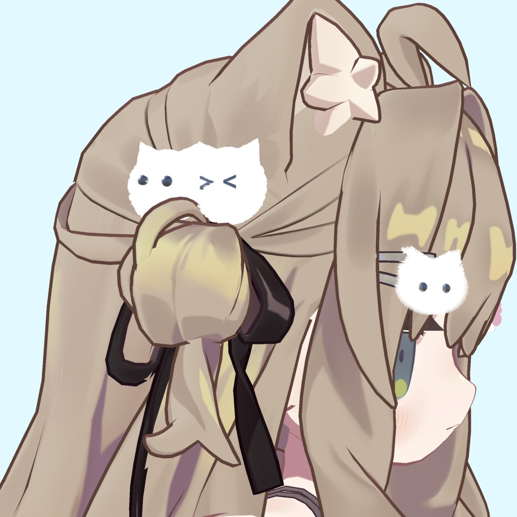 【50%OFFセール】🐱ふわねこ🐱ヘアアクセサリーセット【MA対応】