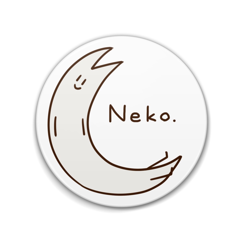 ねこ缶バッジ