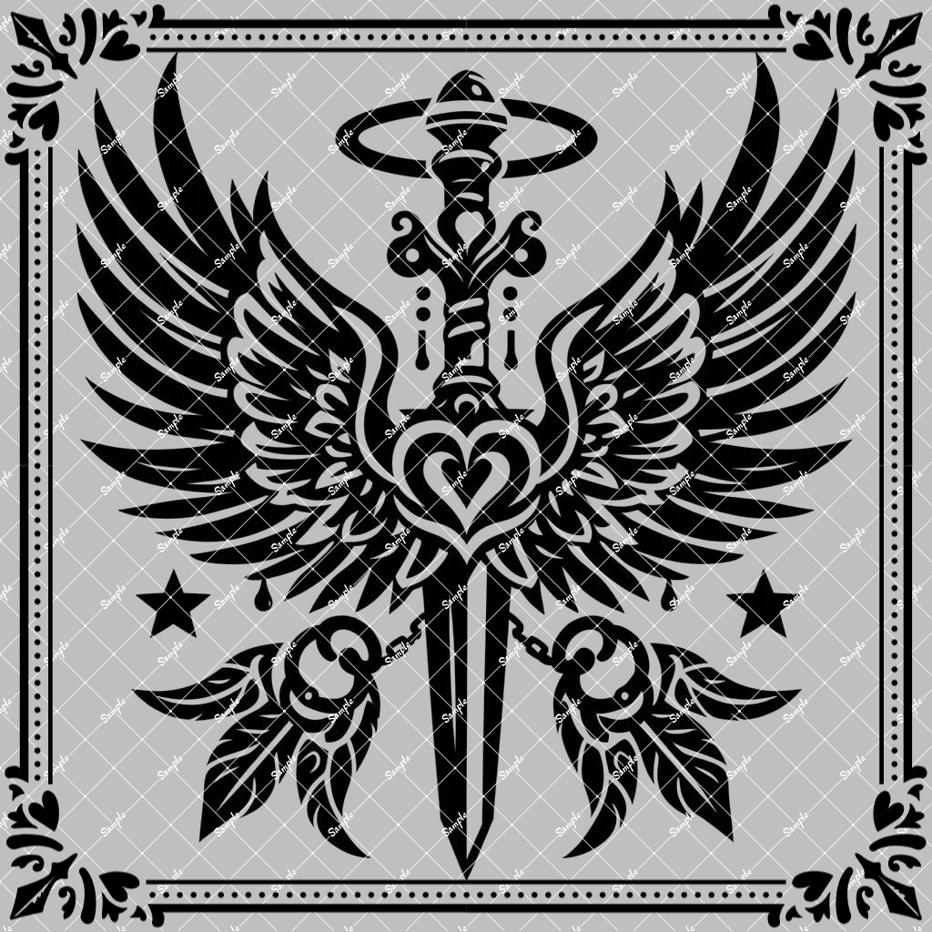 タトゥーデカール：Sword2