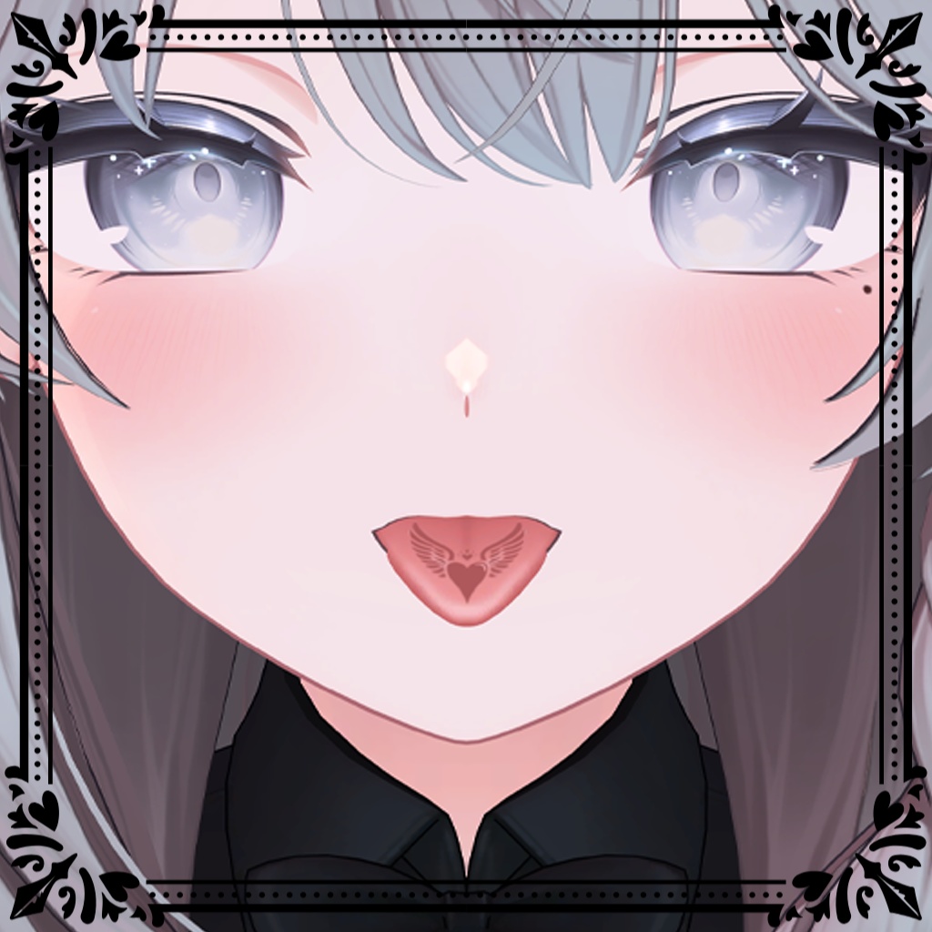 【しなの/Shinano】舌タトゥーテクスチャ