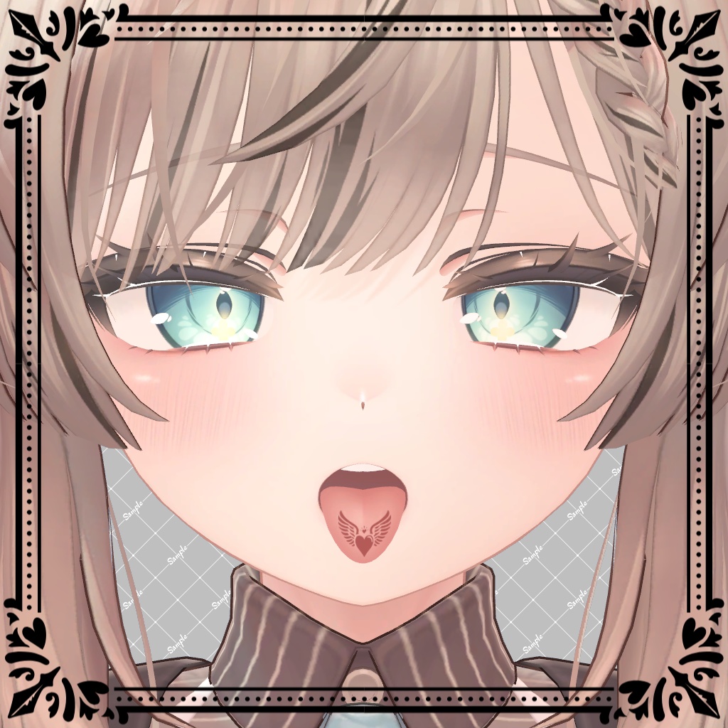 【マヌカ/Manuka】舌タトゥーテクスチャ