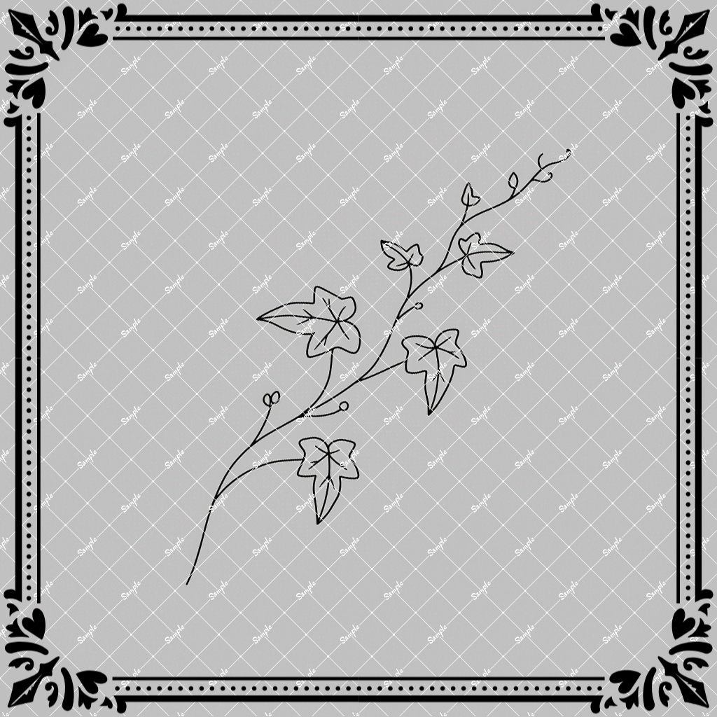 タトゥーデカール：ivy1