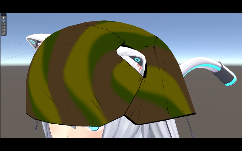 のらきゃっとぷらす(ますきゃっと)用 ヘルメット