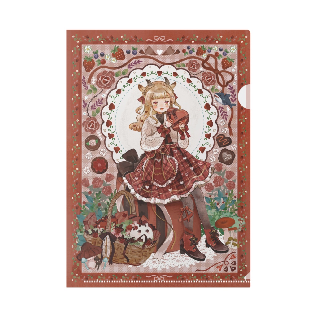 風見カプラバレンタイン クリアファイル