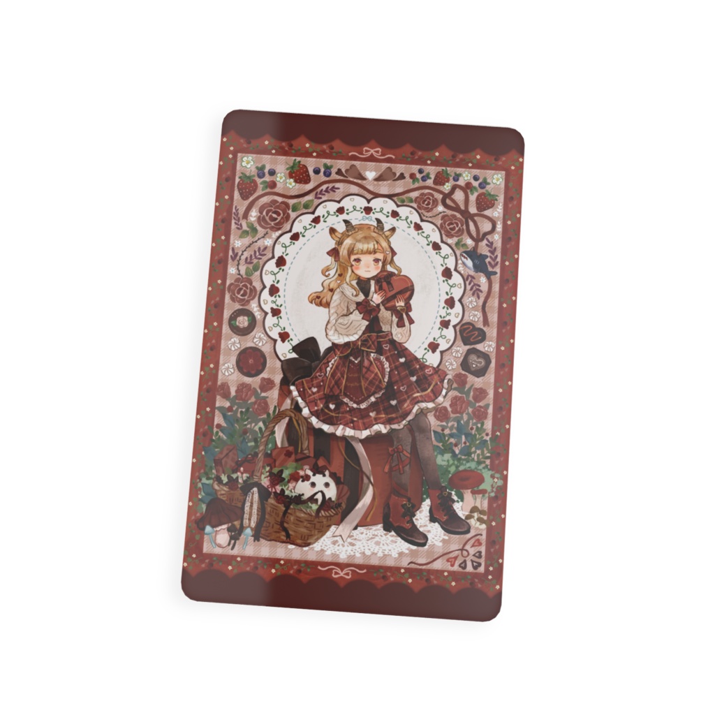 風見カプラバレンタイン プラスチックカード