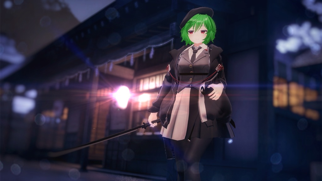 【3Dモデル】参八式退魔刀【MA対応】