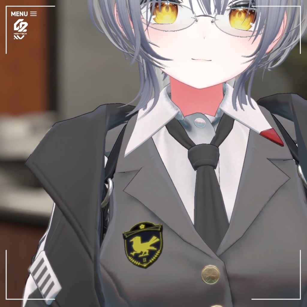 【3Dモデル】八咫烏第二小隊ワッペン&職員証