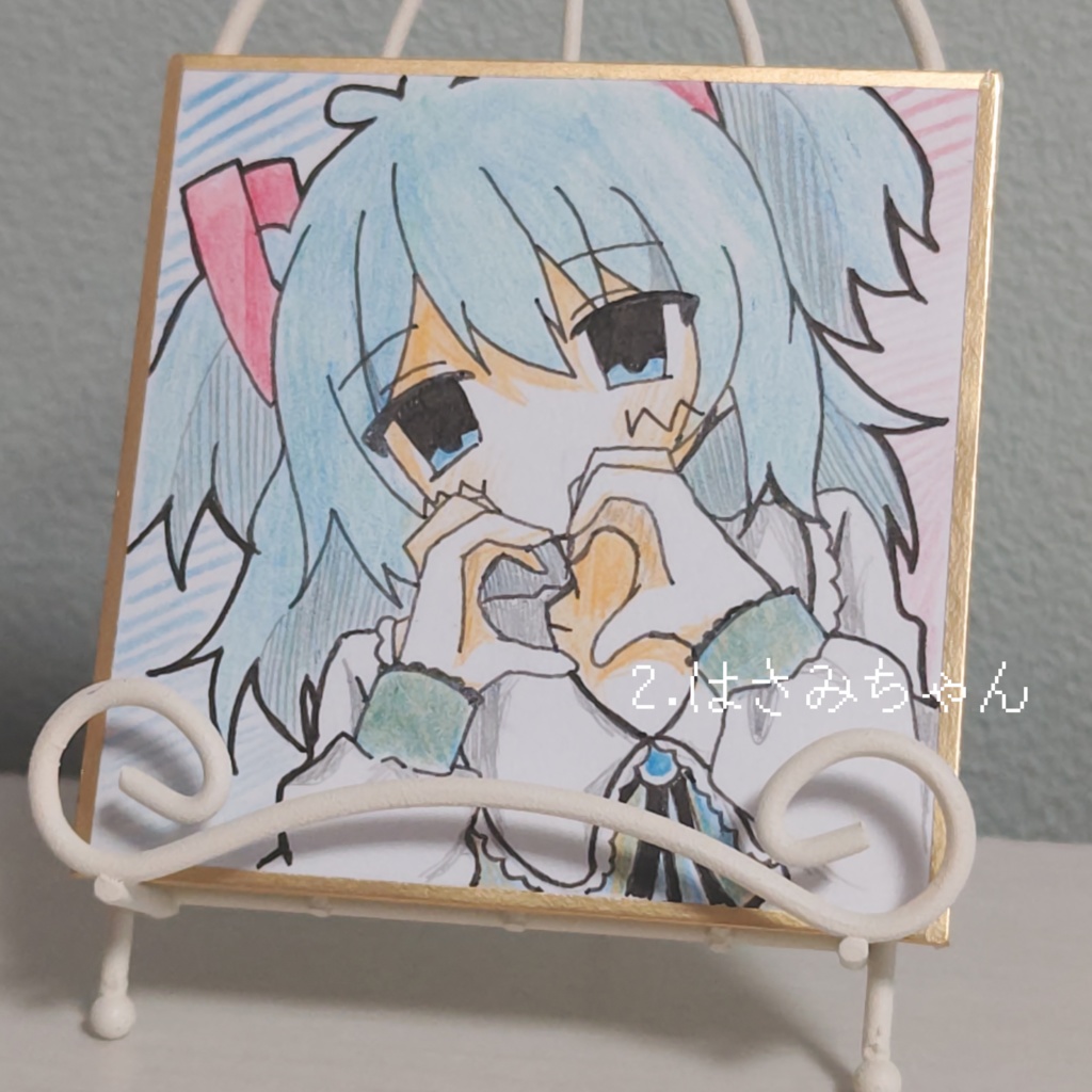 【豆色紙原画】創作少女たち 2