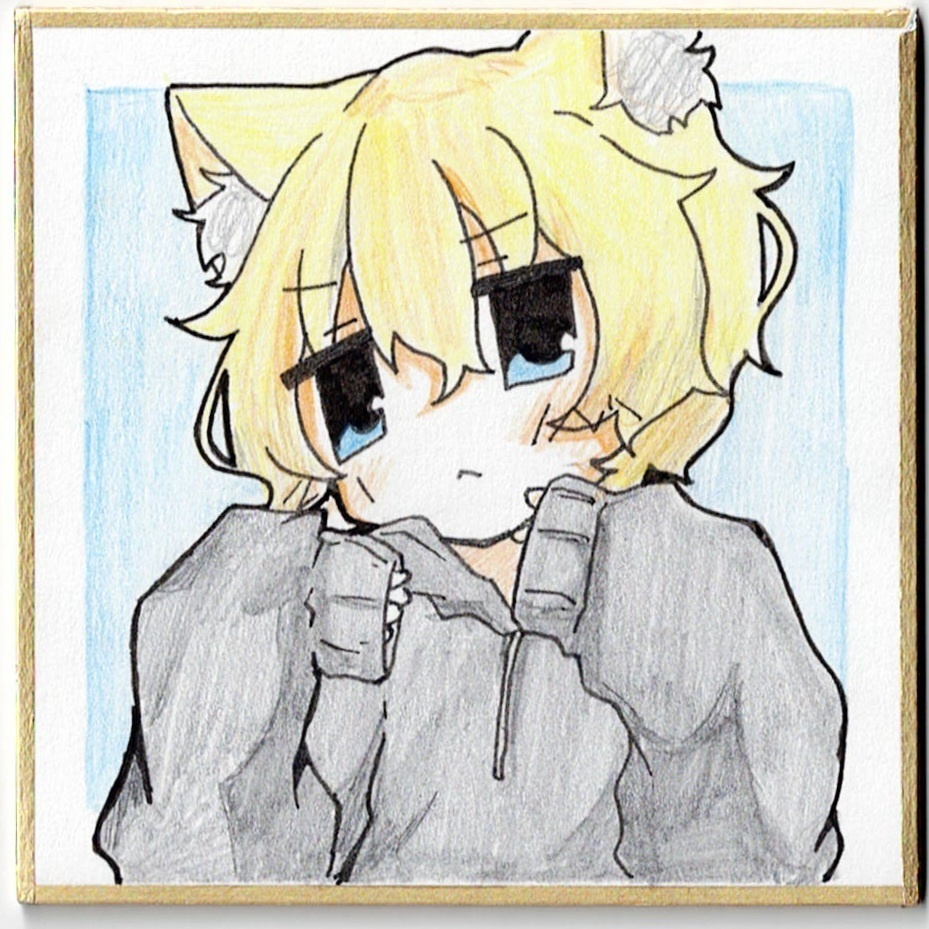 【豆色紙原画】創作少女たち