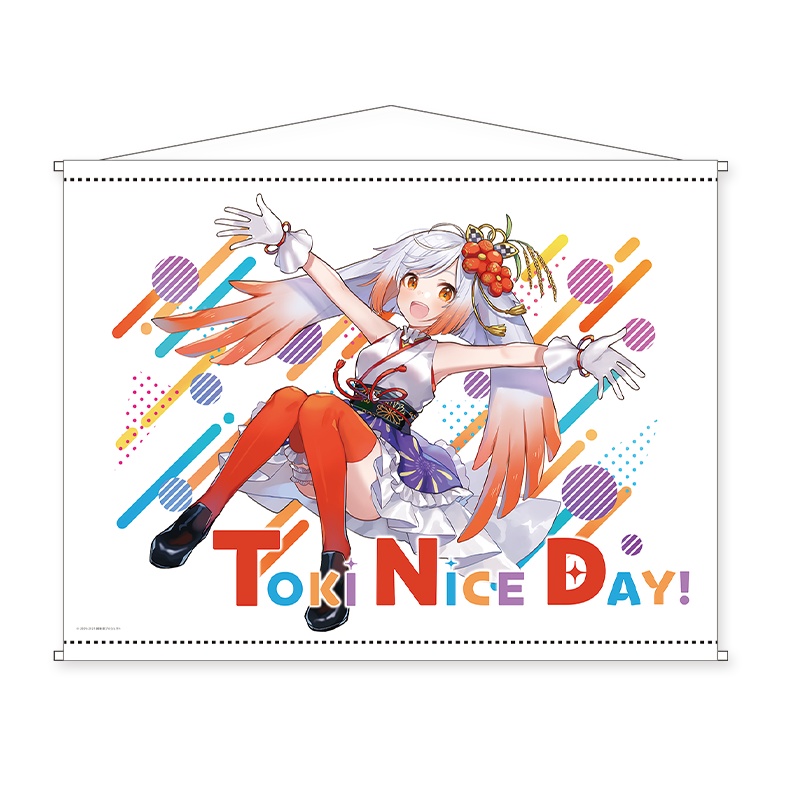 Toki Nice Day B2タペストリー 越後屋ときな Official Store Booth