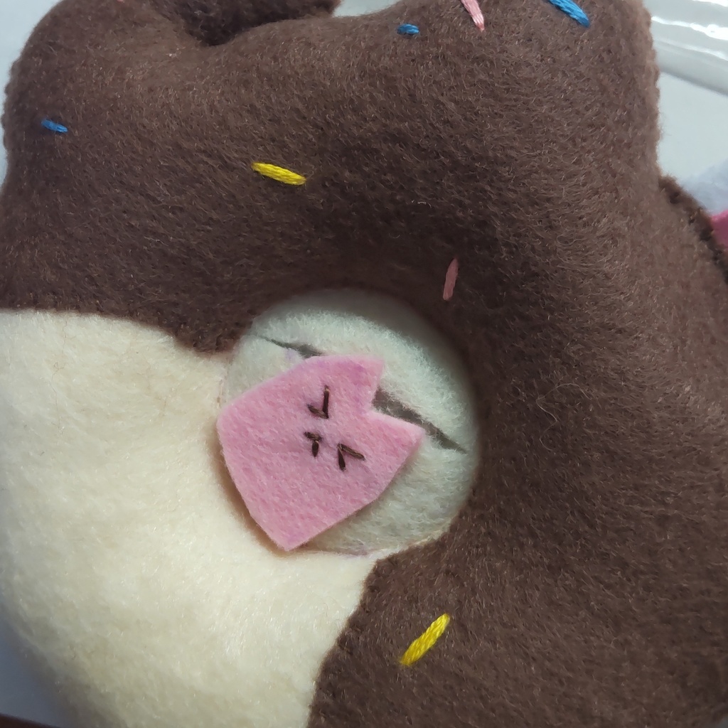 マスコット(猫ドーナツ)