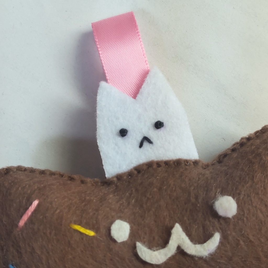 マスコット(猫ドーナツ)