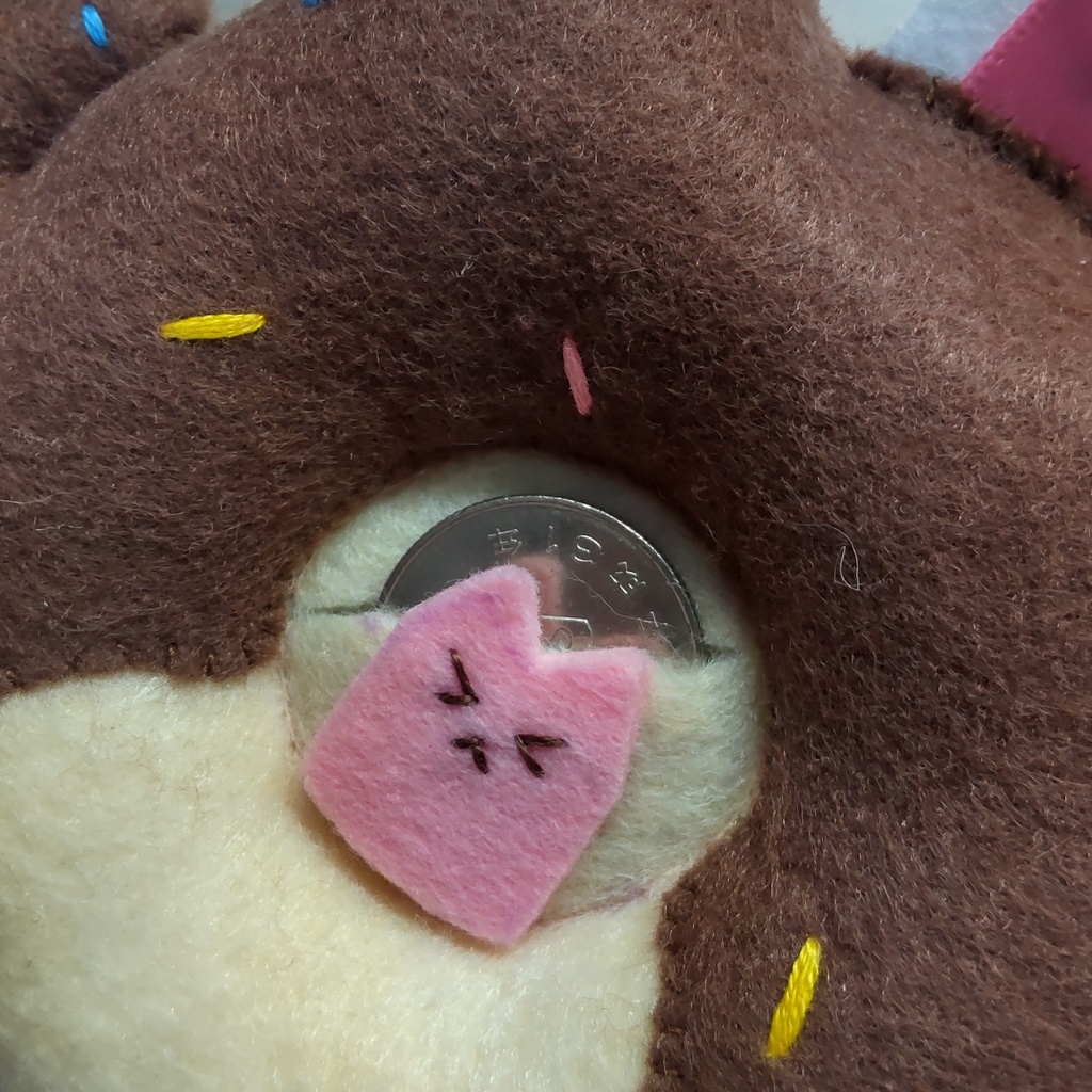 マスコット(猫ドーナツ)