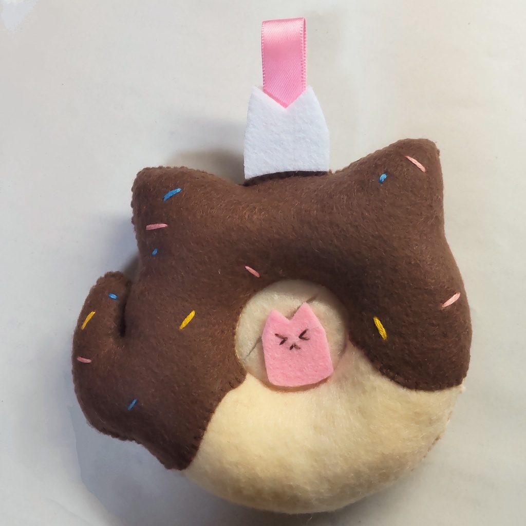 マスコット(猫ドーナツ)