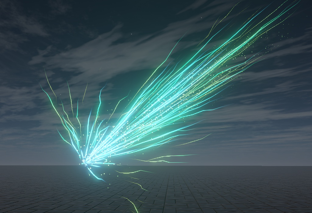 【Unity】スパークエフェクト