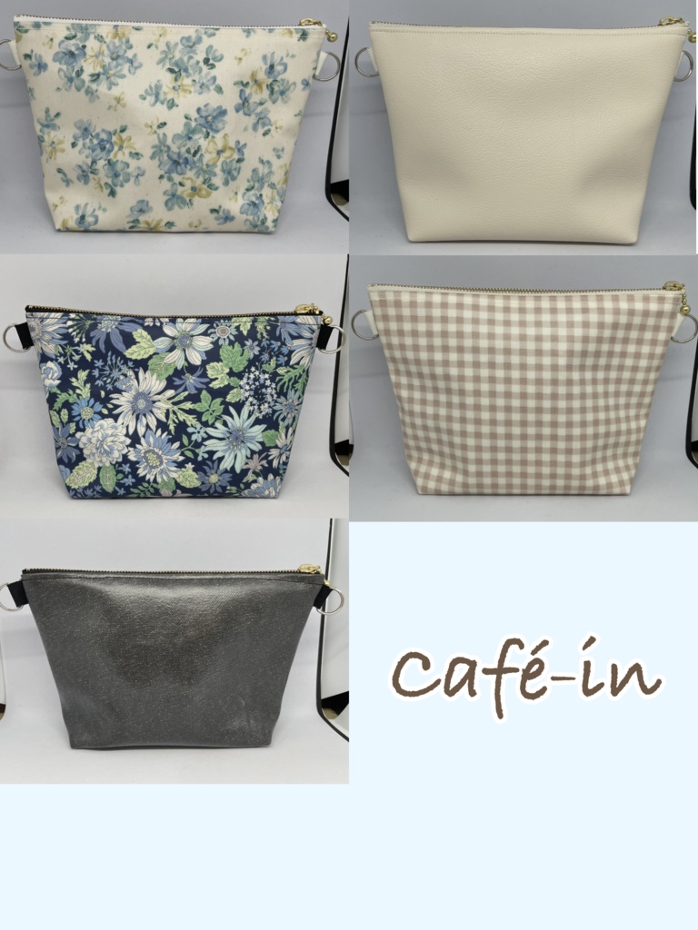 窓付きぬいポーチ