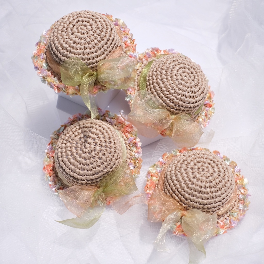 麦わら帽子(グラデーション)