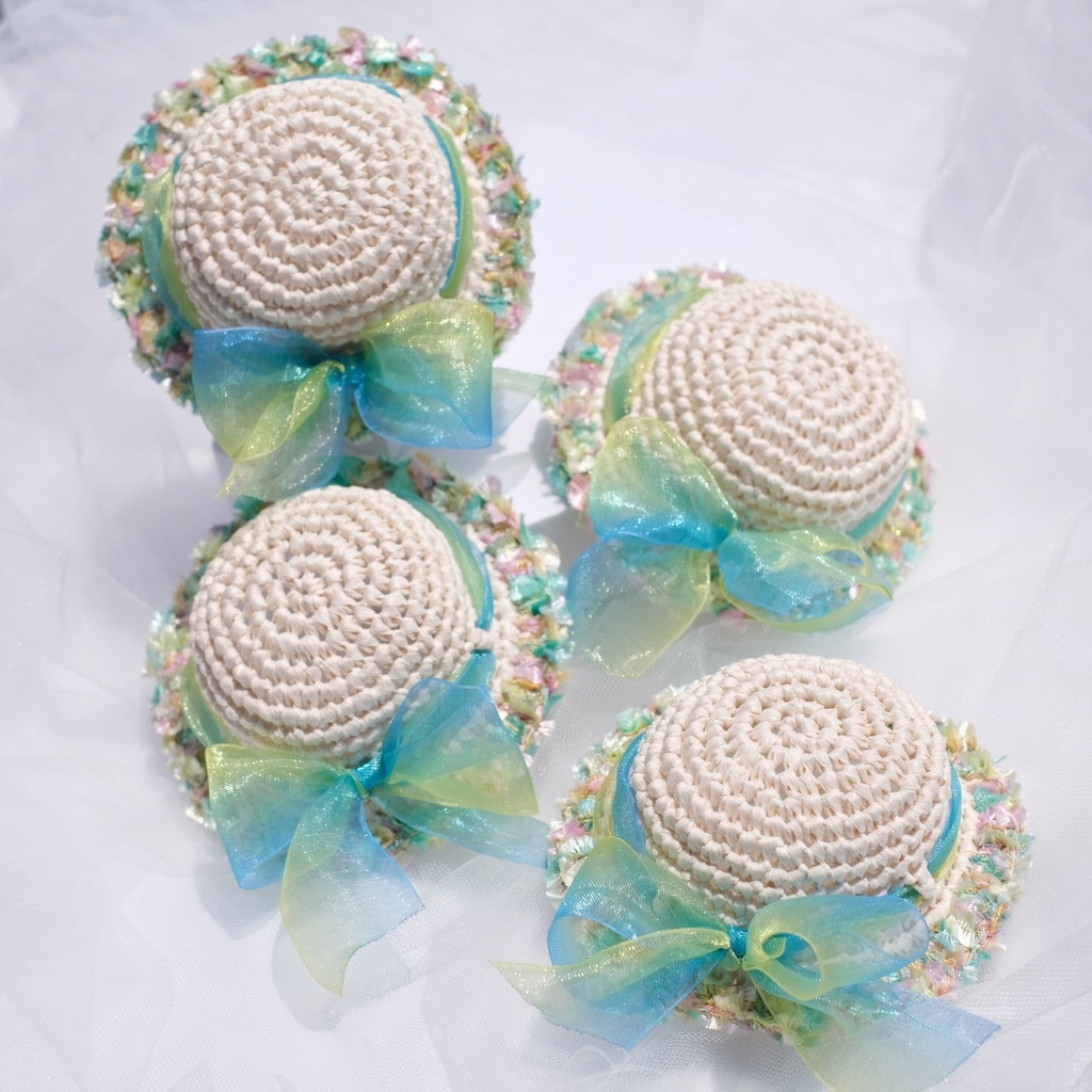 麦わら帽子(グラデーション)