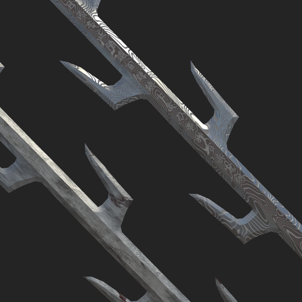 帯電七支刀 MA対応【VRChat】