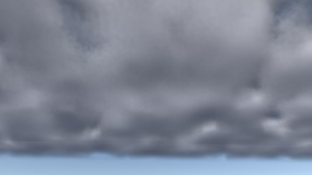 動く雲シェーダー【VRChat】【World】