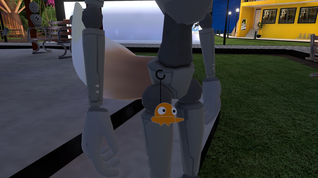 R.E.P.O. KeyChain animated 3D Model