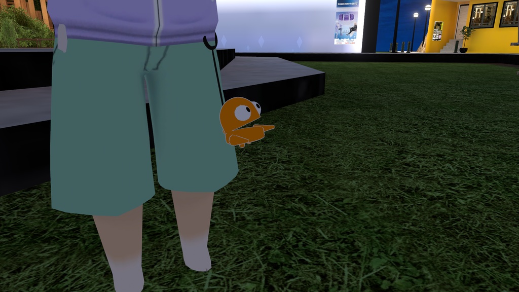 R.E.P.O. KeyChain animated 3D Model