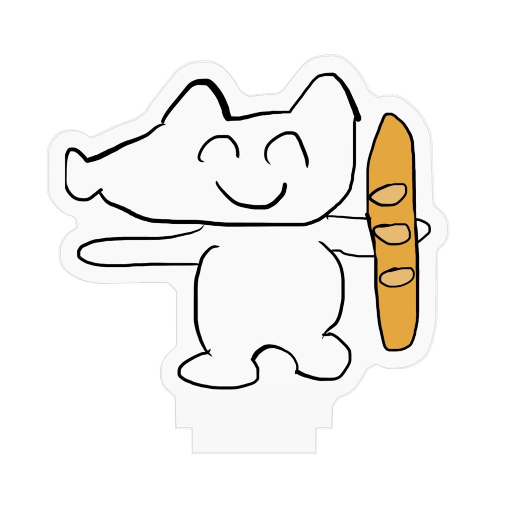 にょ~アクリルフィギュア フランスパンver