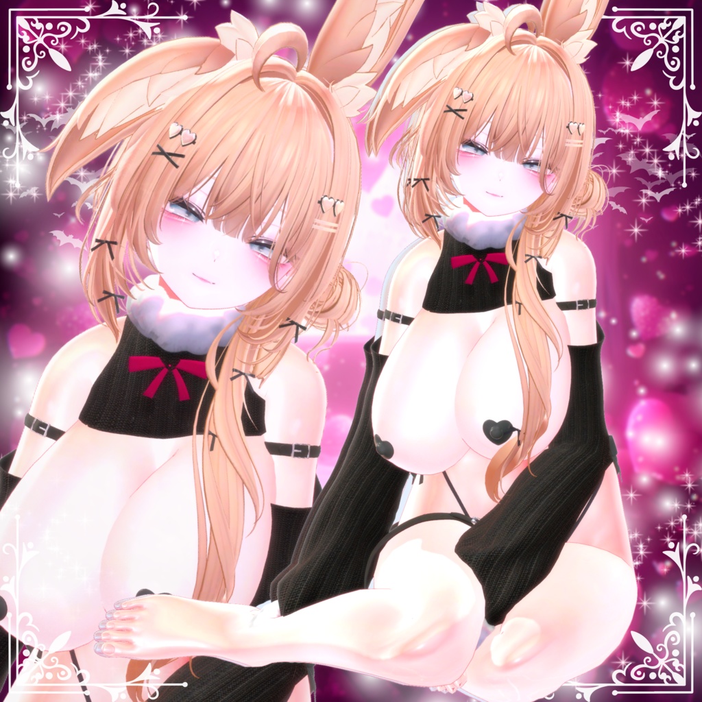 💜悪のニットランジェリー💜 #悪の組織VR