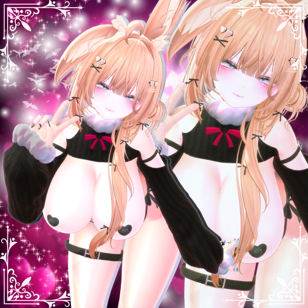 💜悪のニットランジェリー💜 #悪の組織VR