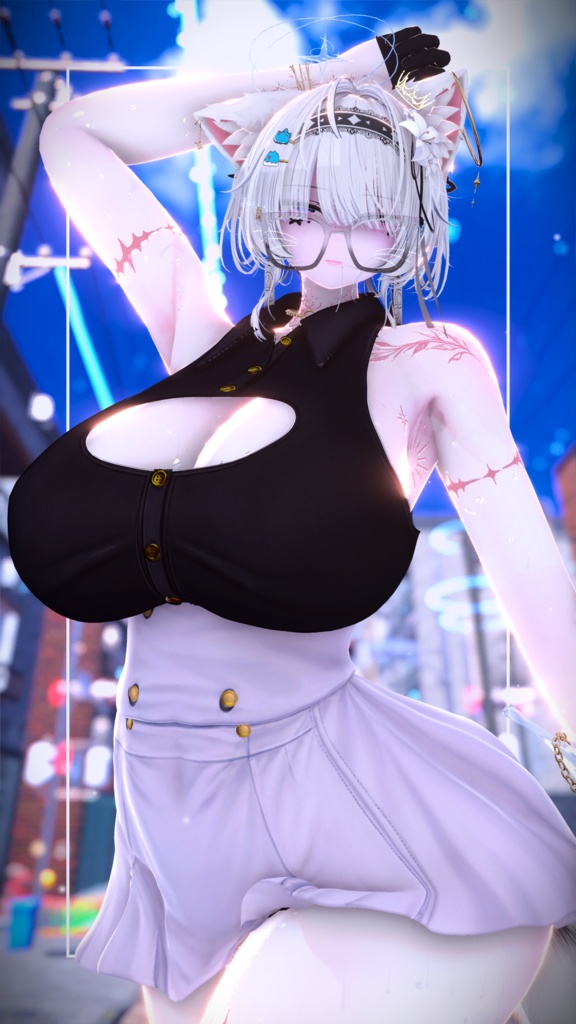 💜悪のお嬢様セット💜 #悪の組織VR
