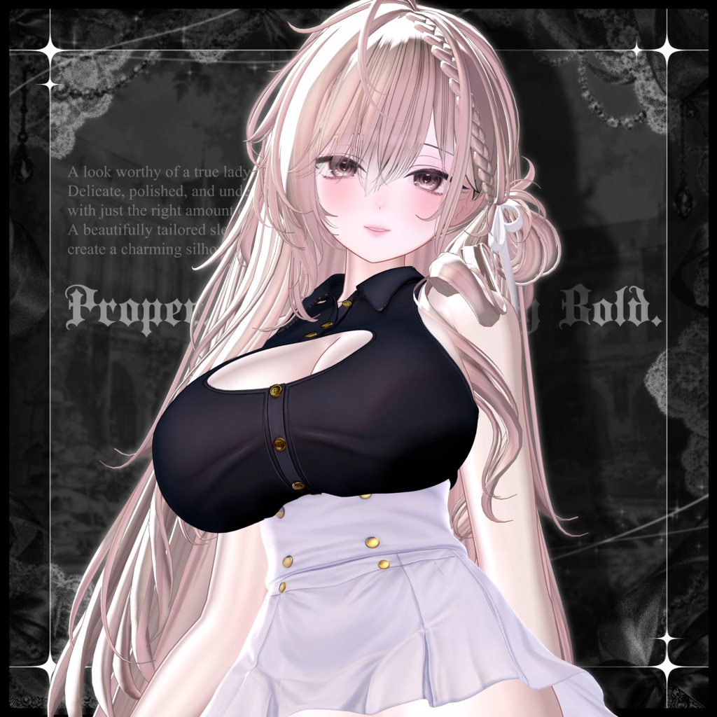 💜悪のお嬢様セット💜 #悪の組織VR