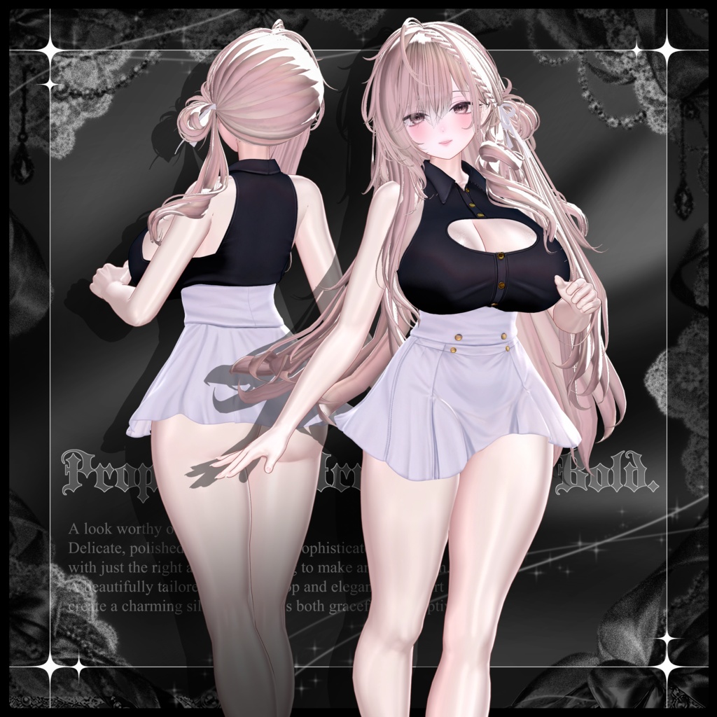 💜悪のお嬢様セット💜 #悪の組織VR