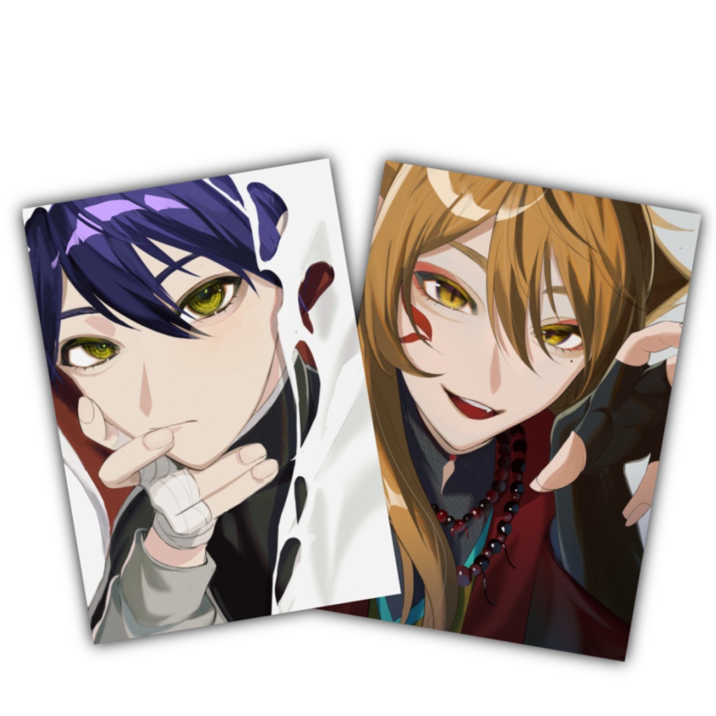 【非公式】剣持刀也・伏見ガク B8カード