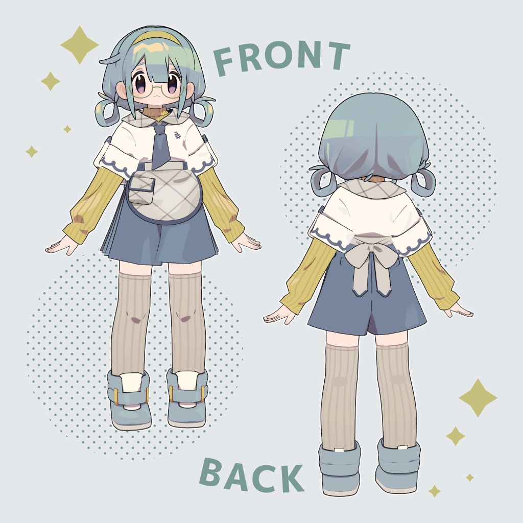 れんずちゃん lens chan / オリジナル3Dモデル