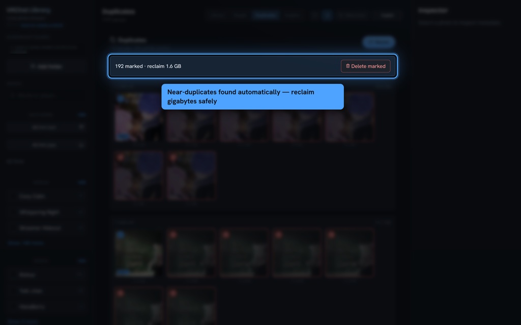 VRChat Photo Library Manager — AIで写真を自動整理 / AI-powered VRChat photo organizer